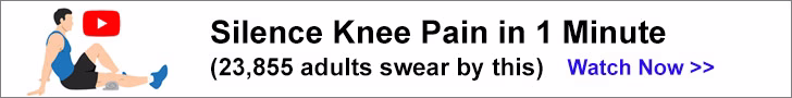 Poke leg HERE to erase knee pain in 1 min